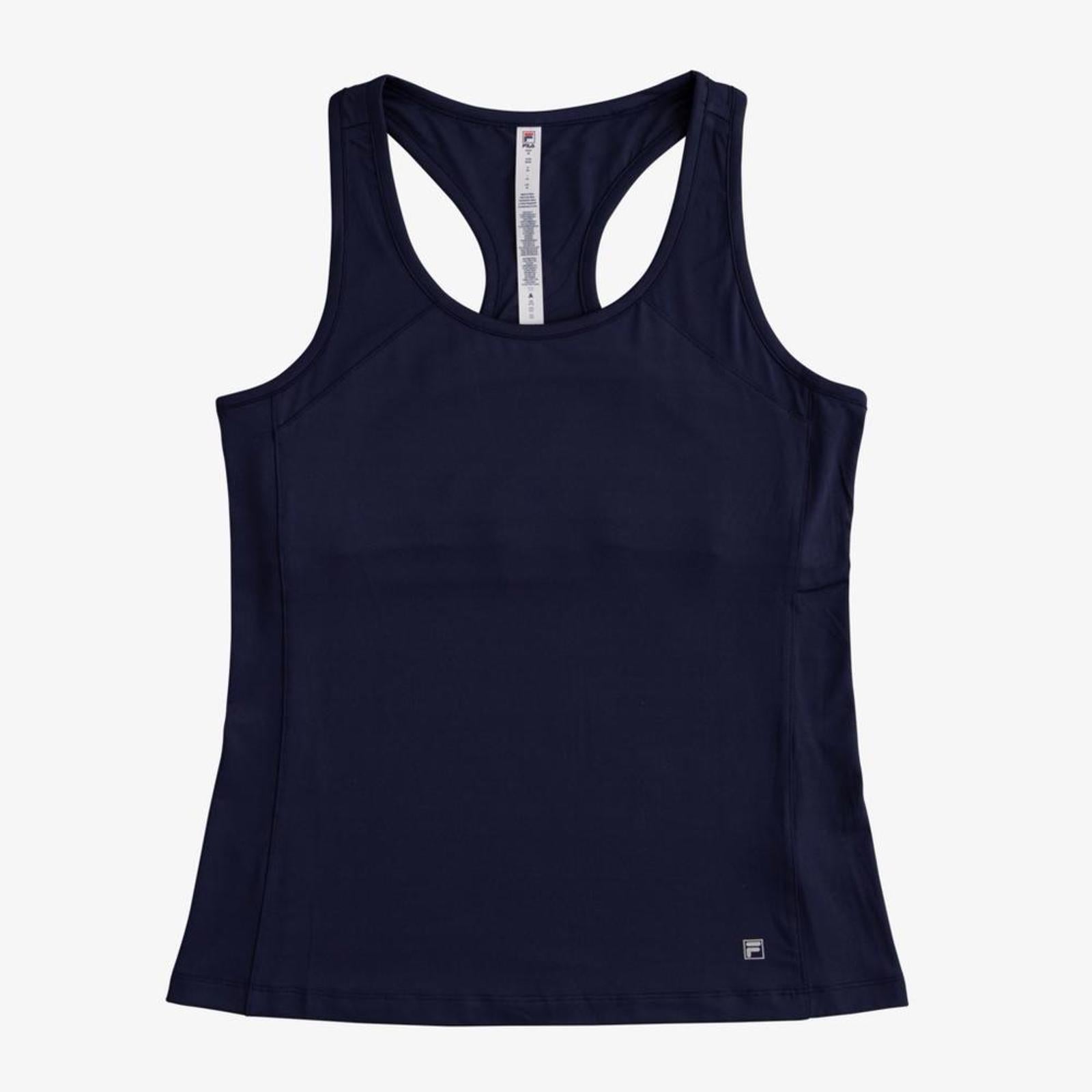 NWT Fila Essentials Racerback Tank in Black, Size M New w/Tag Retail $48