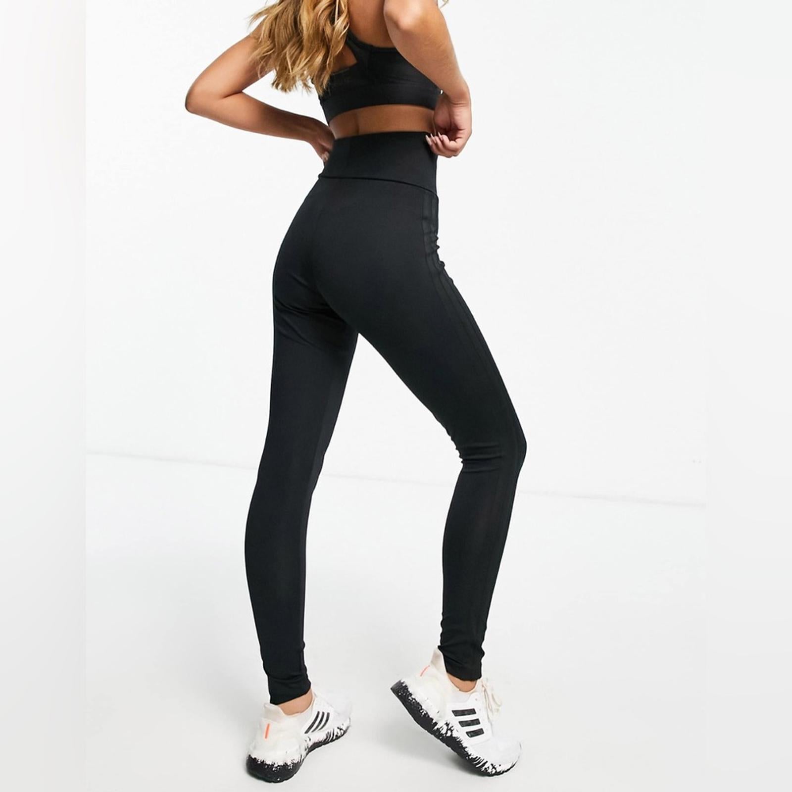 Adidas Originals High Waisted Leggings in Black, NWT, Size XS