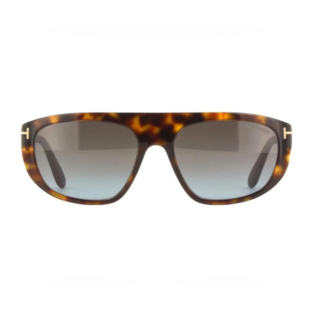 New TOM FORD Rectangular Frame Sunglasses in Havana New w/Tag Retail $455