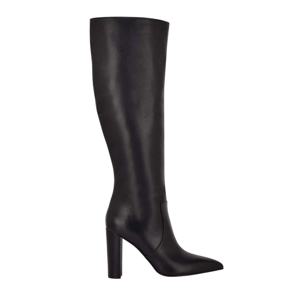 Marc Fisher LTD. Giancarlo Heeled Boots Black, Size 5.5 New in Box $299