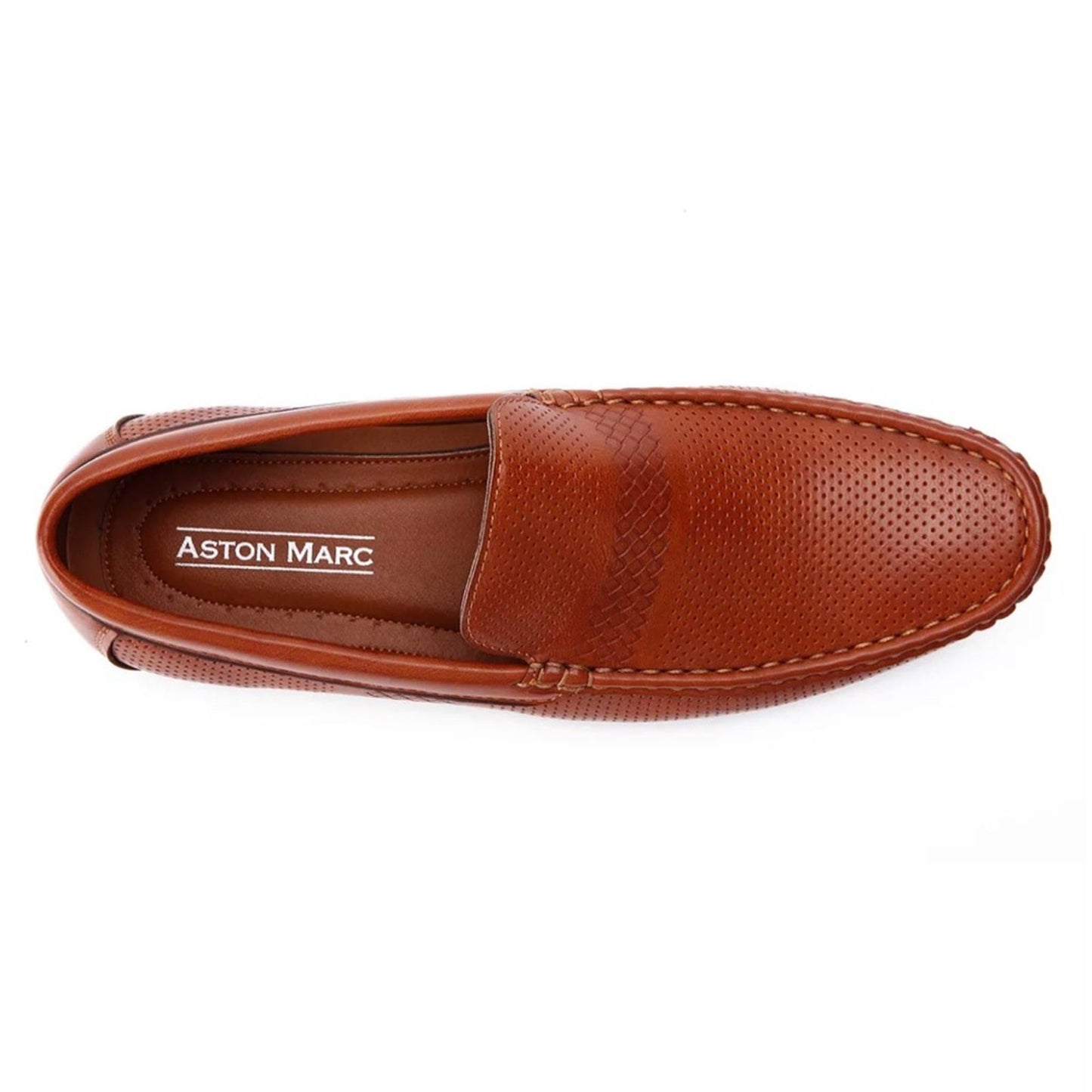 Aston Marc Men's Perforated Driving Shoes, Size US 10 M, EU 43 M New in Box