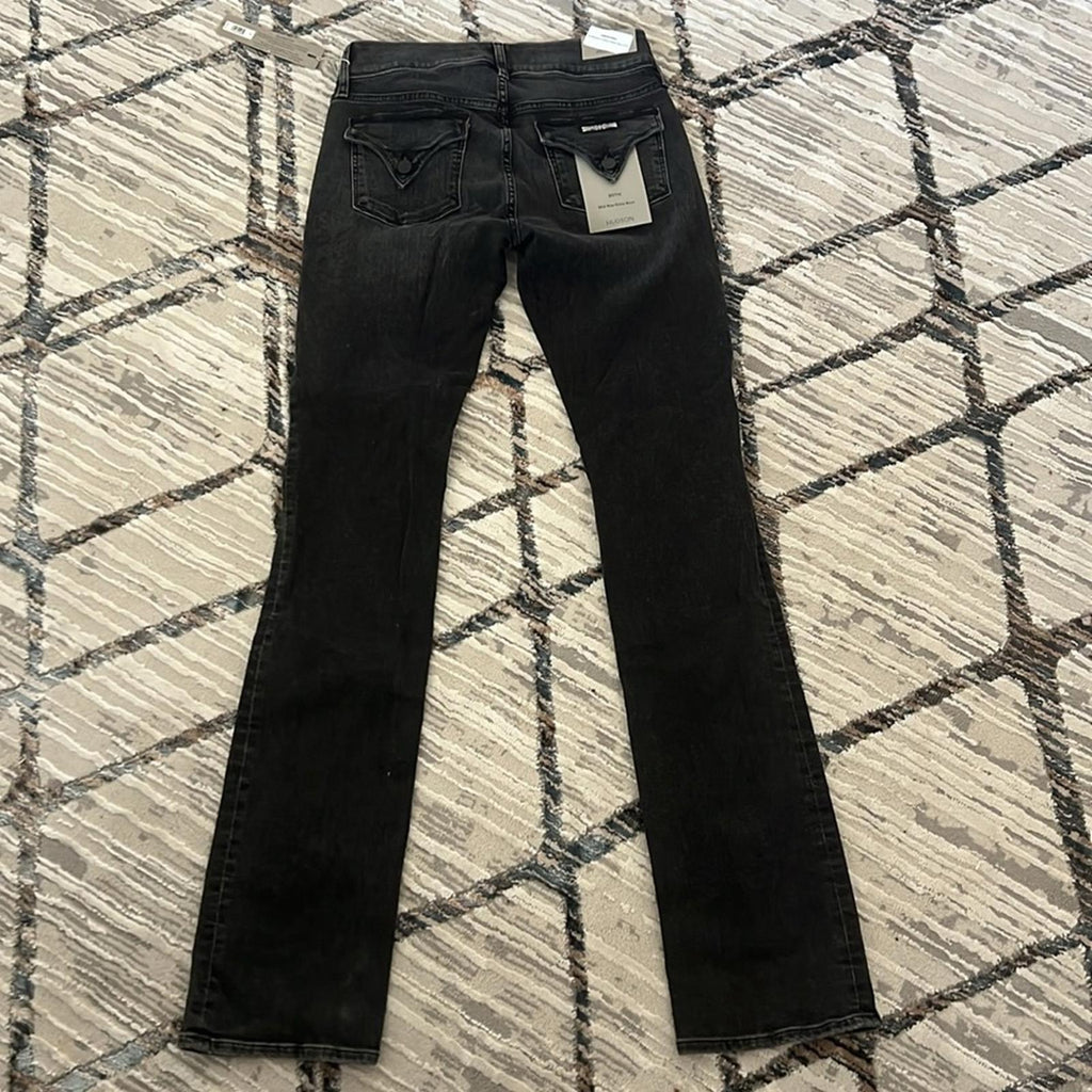 Hudson BETH Mid-Rise Baby Bootcut Jeans, Size 28 New w/Tag