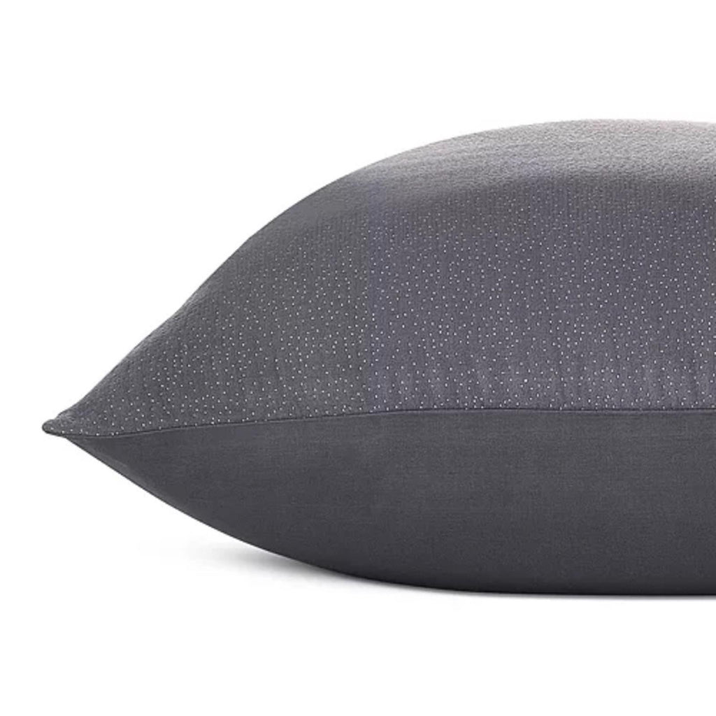 Nate Home by Nate Berkus Pin Dot Charcoal Euro Sham, Size 26X26, NWT