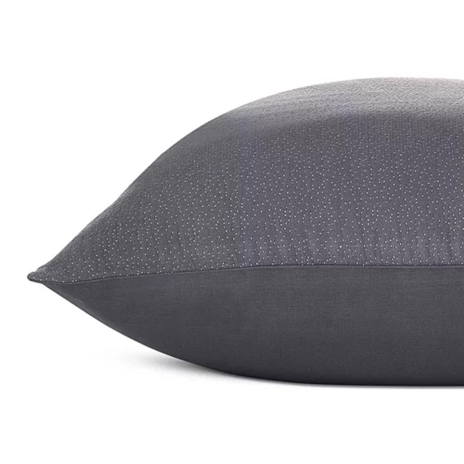 Nate Home by Nate Berkus Pin Dot Charcoal Euro Sham, Size 26X26, NWT