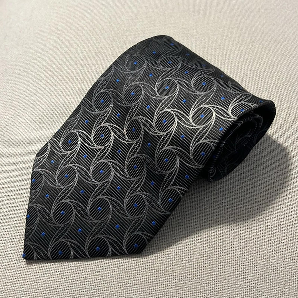 Pronto-Uomo (Made in Italy) 100% Silk Neck Tie
