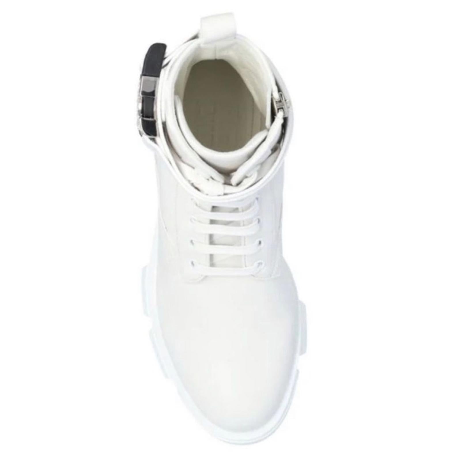 Givenchy Calf Leather Combat Boots, Size EU39 New in Box w/Dustbags