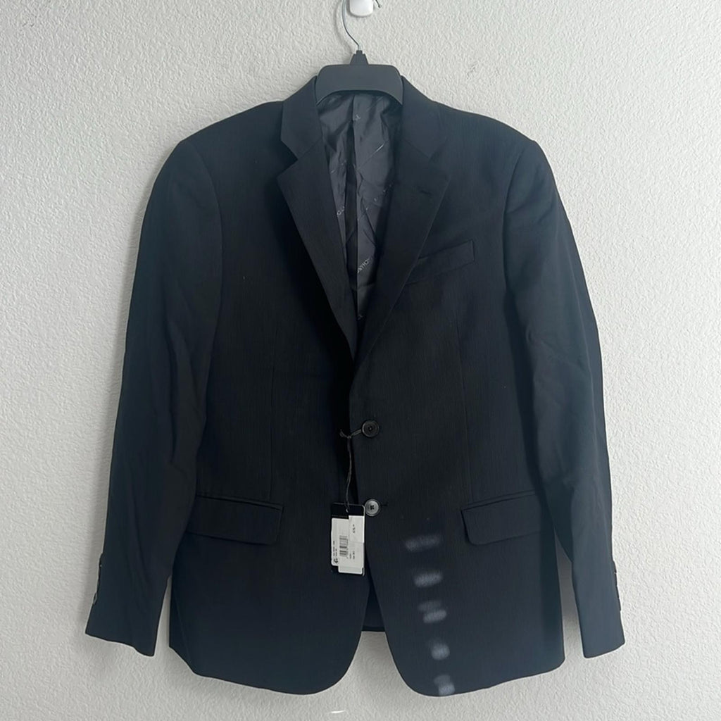 A|X Armani Exchange Wool Two-Button Blazer in Black, NWT, Size 38S