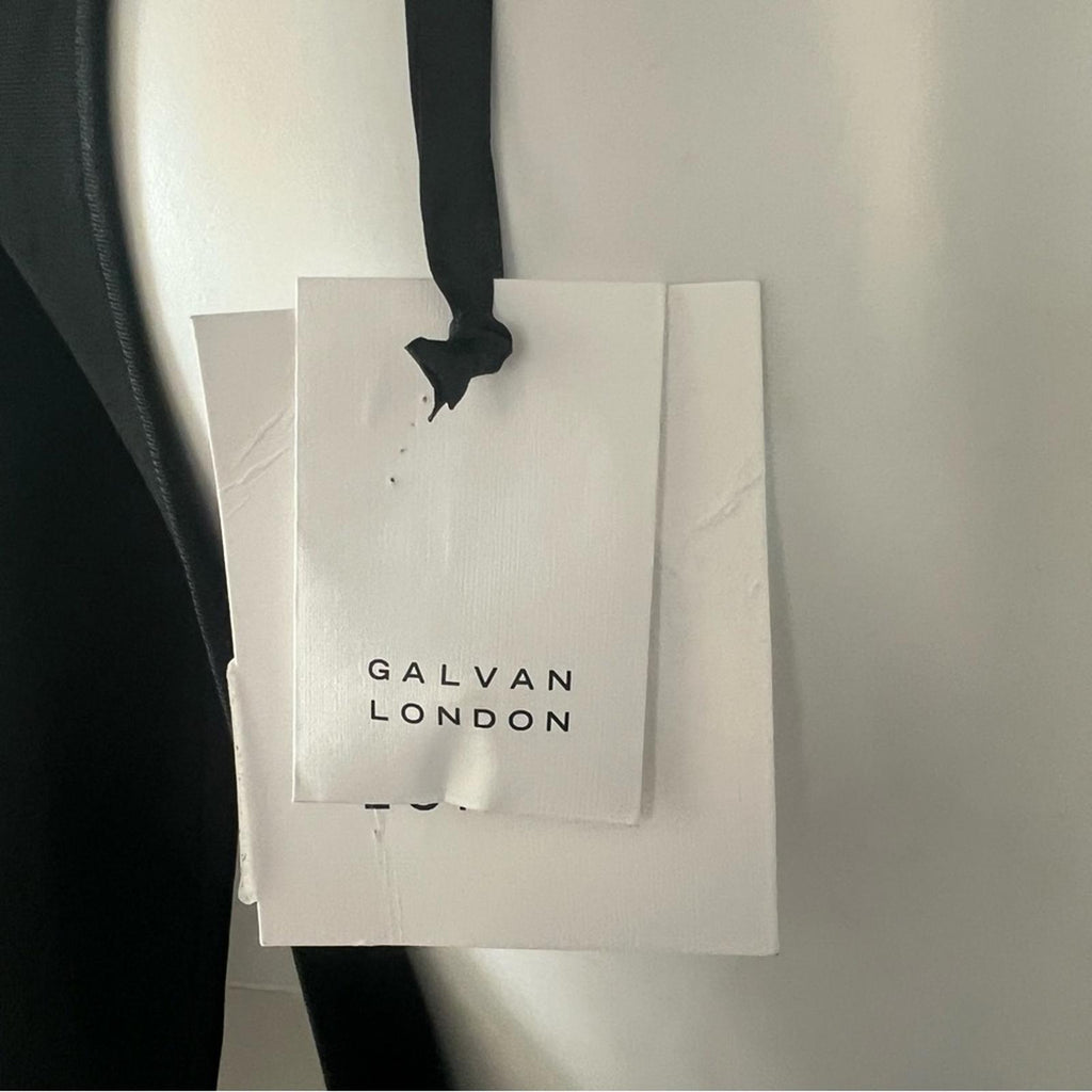 Galvan London x Revolve Athena Pearl Dress in Black, NWT, Size S