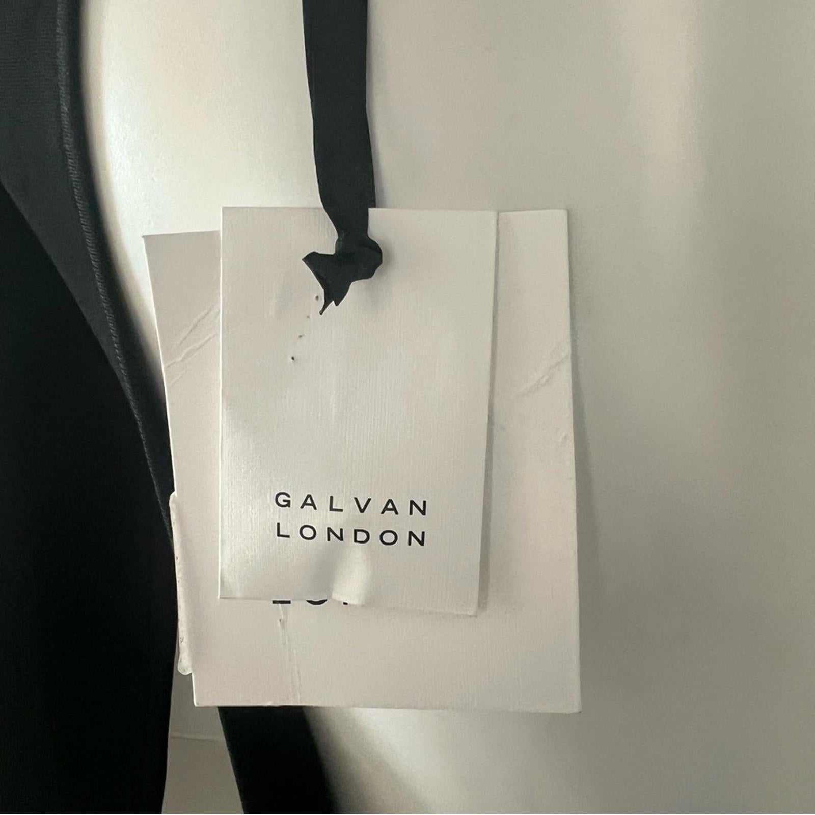 Galvan London x Revolve Athena Pearl Dress in Black, NWT, Size S