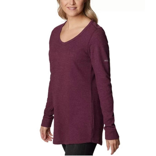 Columbia Women's Pine Peak Long-Sleeve Thermal Top, Size 1X New with Tag