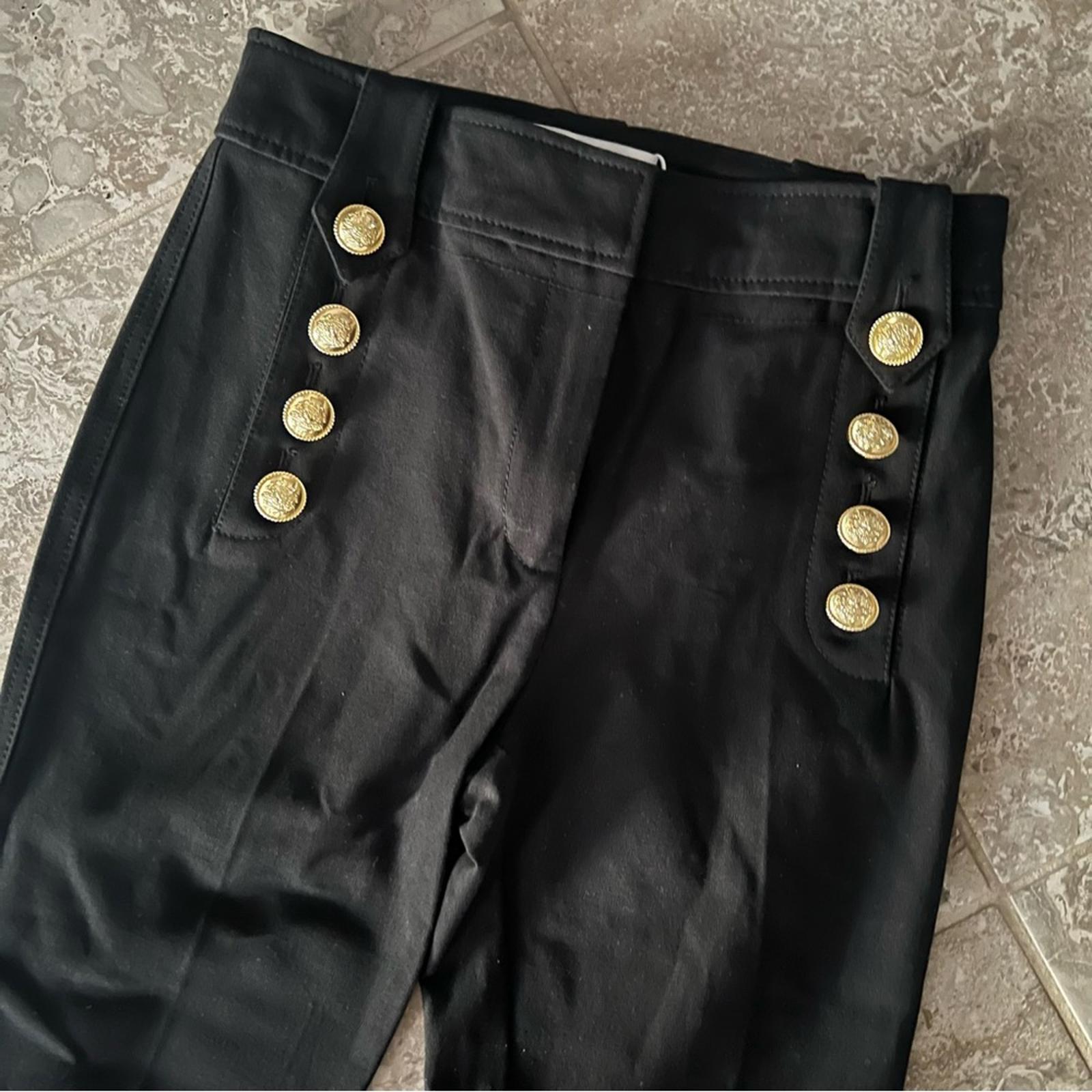 Derek Lam 10 Crosby Robertson High Waisted Crop Flare Pants, Size 4 New w/Tag