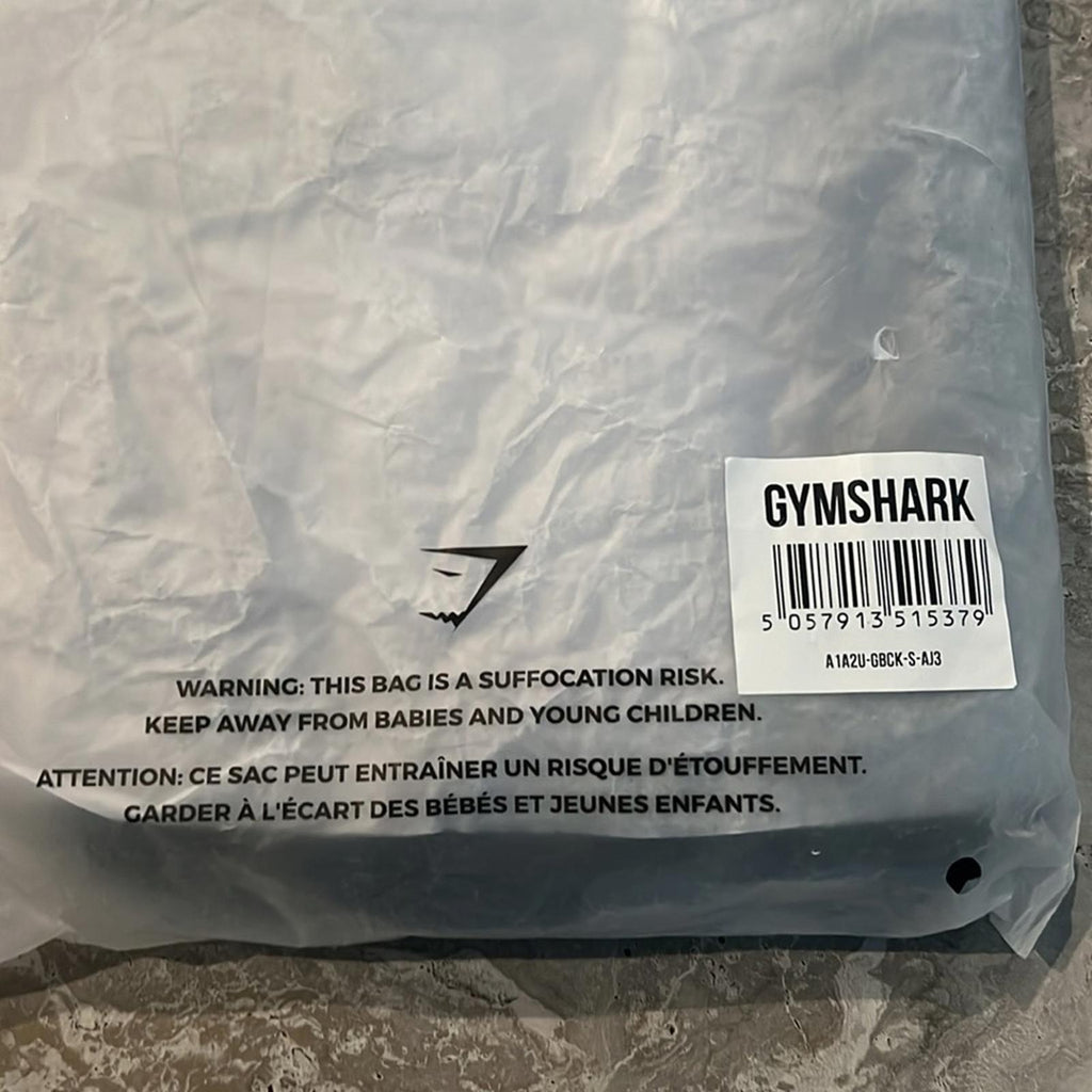 NWT Gymshark Men’s Arrival Tank Top, Slim Fit in Grey & Black Size S New w/Tag