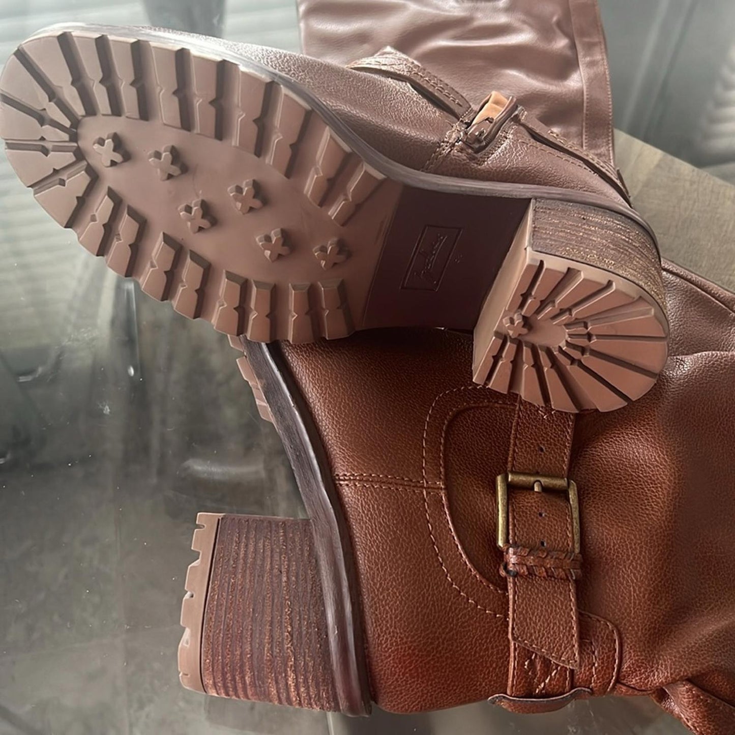 Zodiac Georgia Knee-High Riding Boots in Cognac Size 7, NEW Retail $189 SOLD OUT