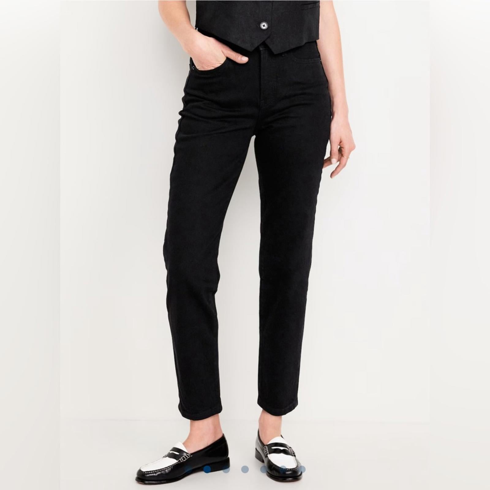 NWT Old Navy BROWN High-Rise OG Straight Jeans/Pants, Size 8 New w/Tag