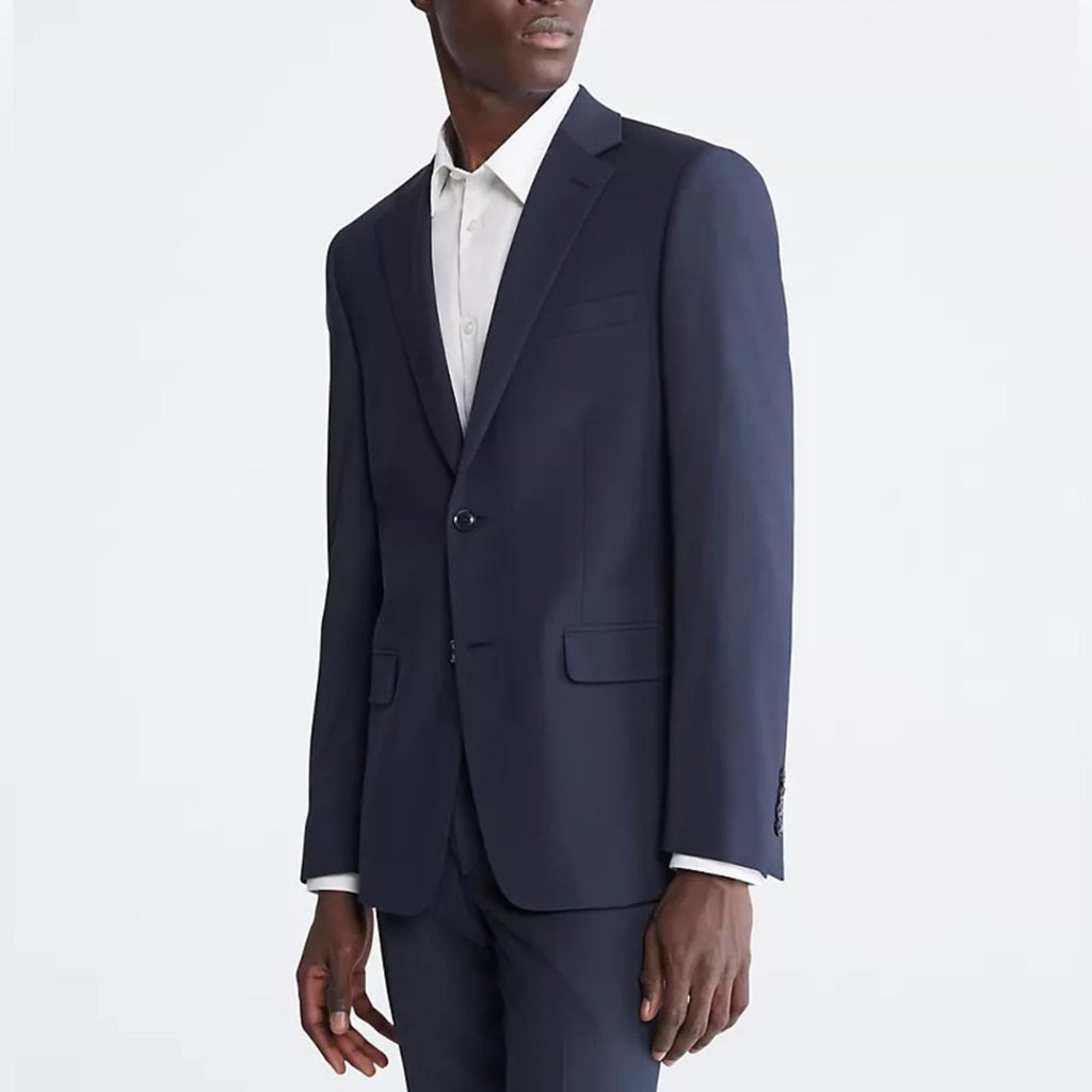NEW Calvin Klein Two-Button Skinny Fit Wool Suit Jacket, Size 42R Retail $450