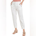 L.T.J Letter to Juliet Zip Pocket Ankle Jeans in Optic White, Size L New w/Tag
