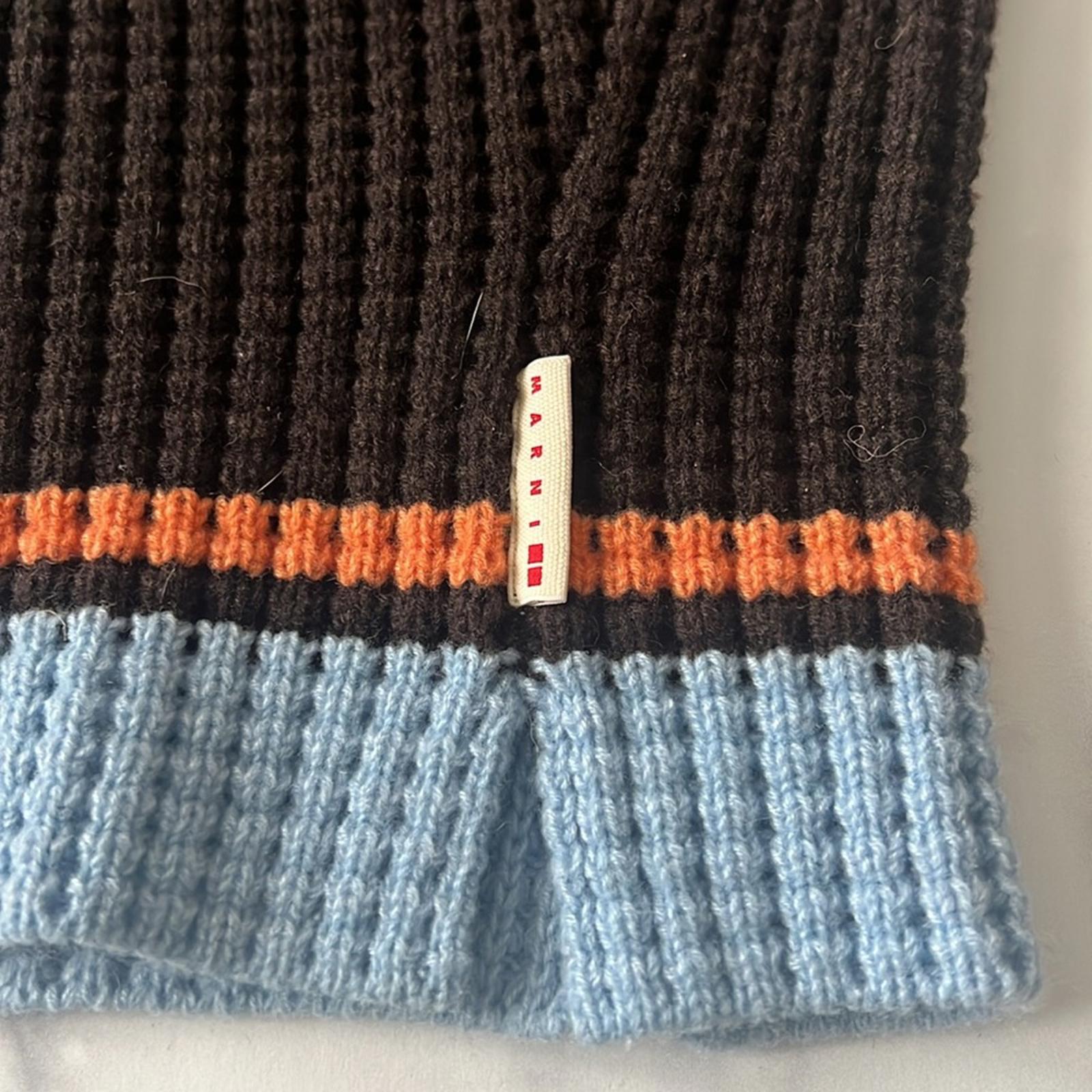 MARNI x Uniqlo Knitted Balaclava Knit Face Mask (Unisex) Excellent ~Retail $300