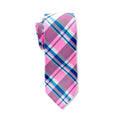 Tommy Hilfiger Plaid Neck Tie in Pink & Blue, New with Tag Retail $69.50