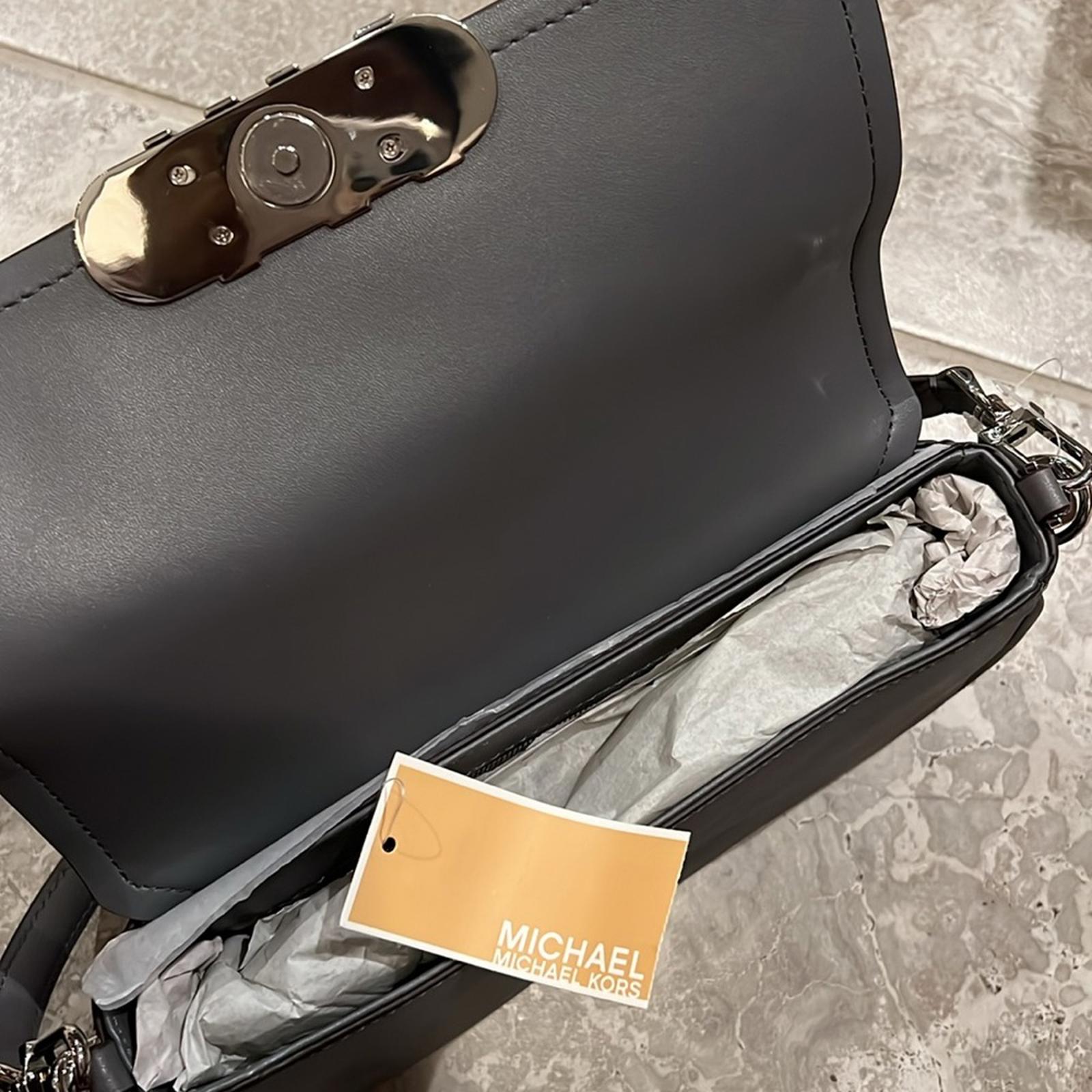 NWT Michael Kors Parker Medium Convertible Pouchette Shoulder Bag Retail $498