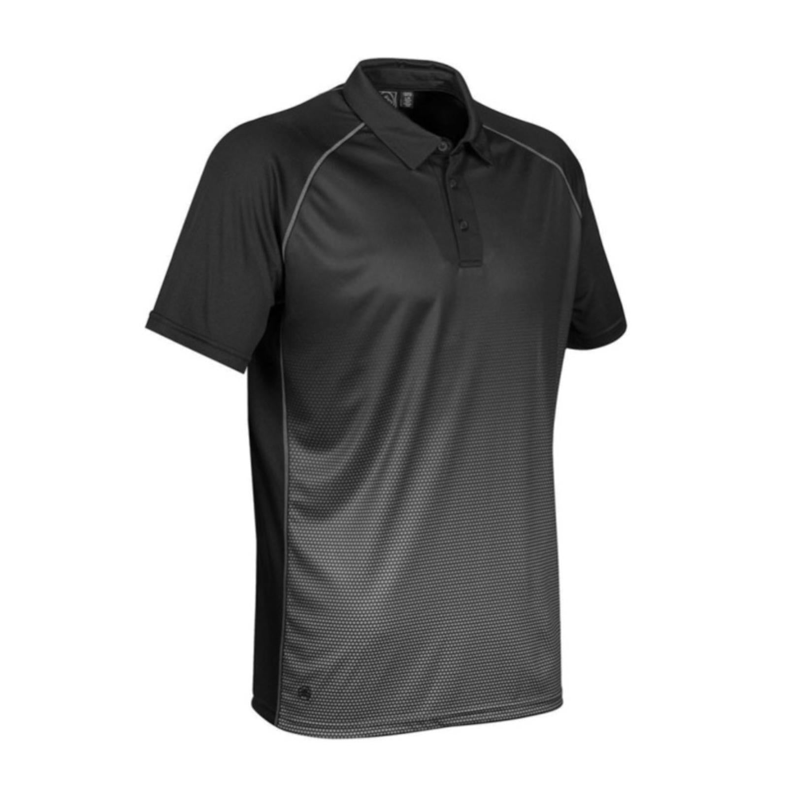 Stormtech Black/Graphite Matrix Polo Size 2XL New w/Tag in Original Packaging