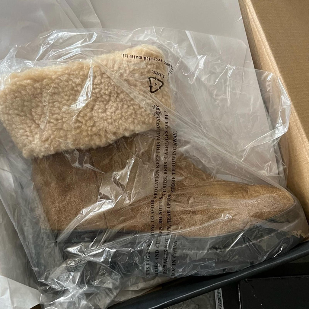 NEW Marc Fisher Lugsole Boots in Medium Natural Brown, Size 9 New in Box