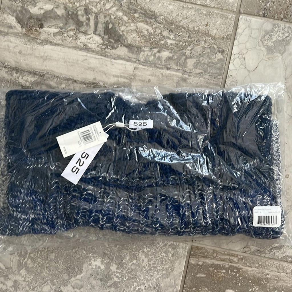 525 Ombré Crewneck Sweater in Dark Blue Multi, Size L, New w/Tag