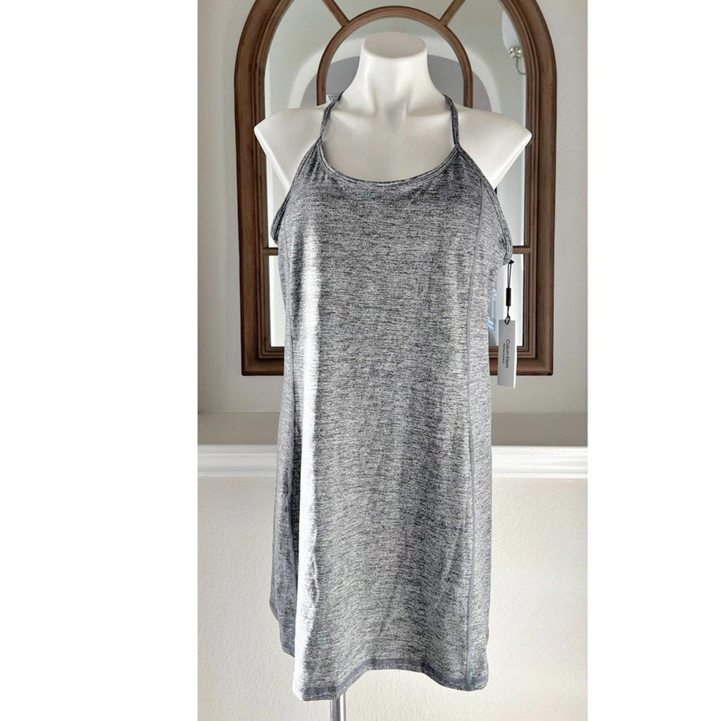 Calvin Klein Performance Exercise Dress, Heather Grey, New w/Tag Retail $89.50