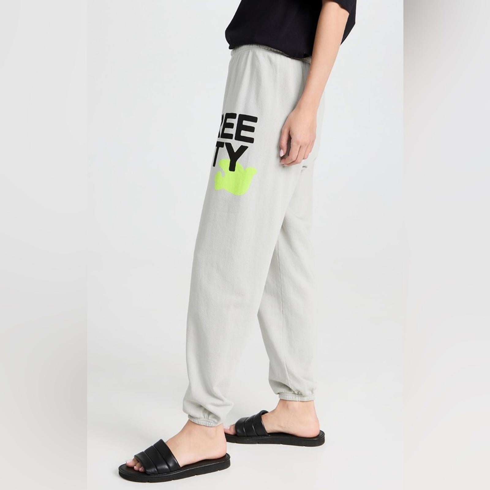 Freecity Logo Cotton Sweatpants in