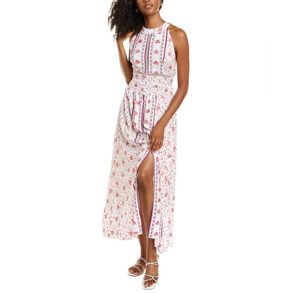 To My Lovers Sleeveless Backless Halter Dress, Swim Coverup Size S NWT $210