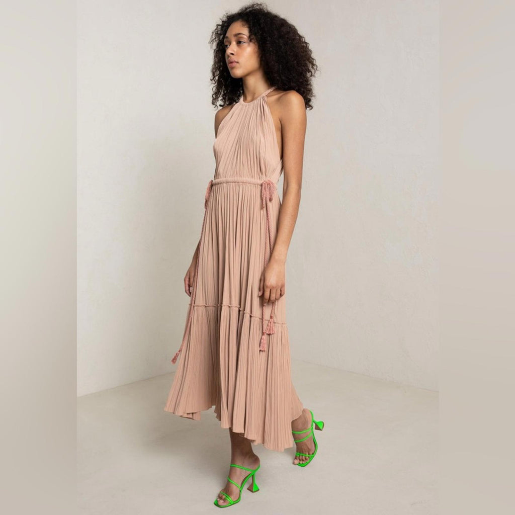 A.L.C. Ella Pleated Midi Dress, Size 0, New w/Tag, Revolve