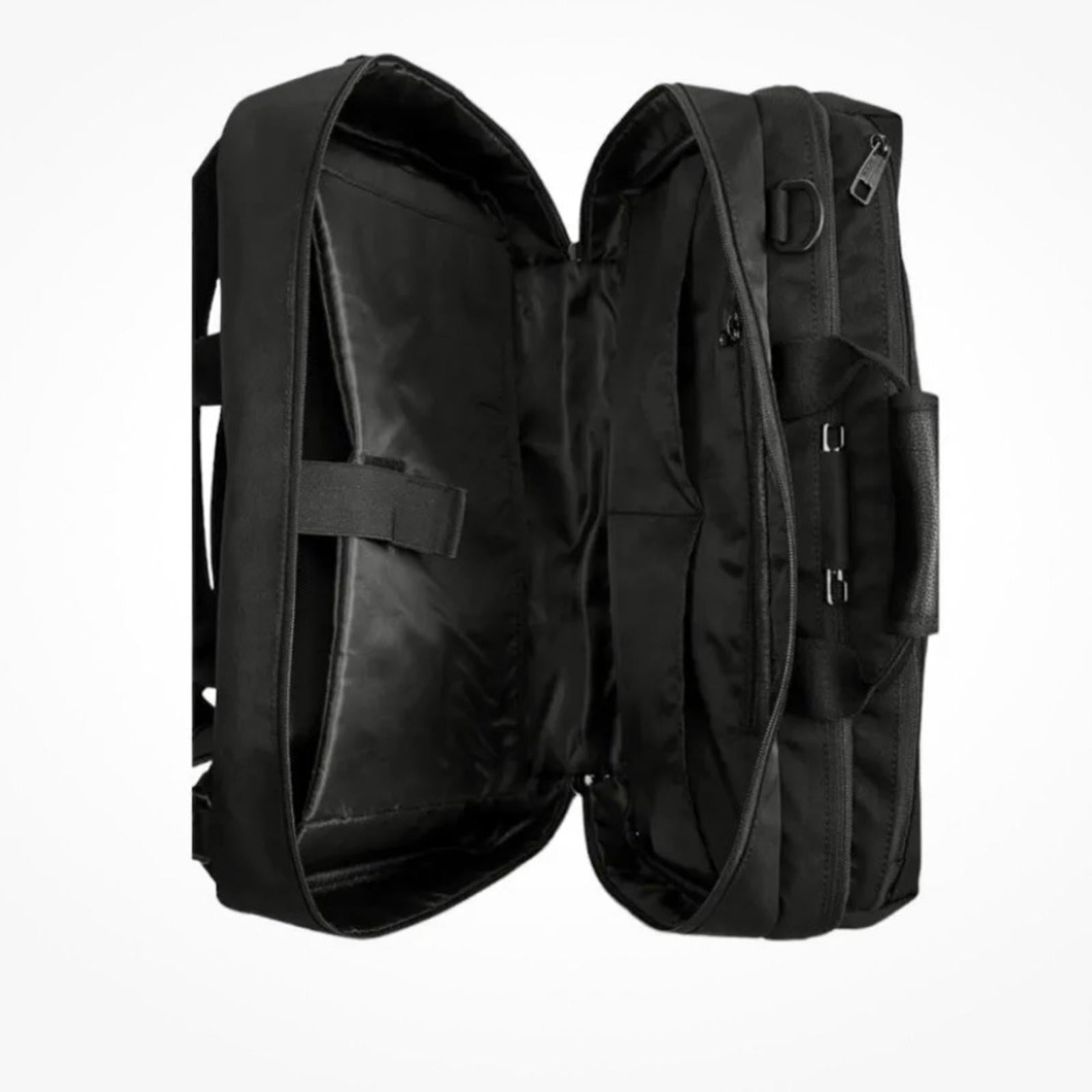 NWT Alfani Tech 3-Way Messenger Bag/Laptop Backpack in Black, New w/Tag $120