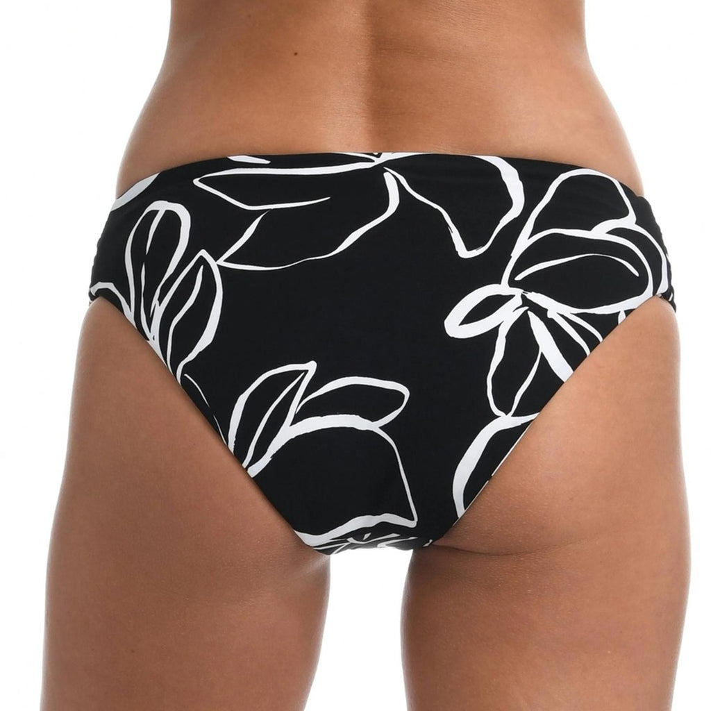 La Blanca Moonlit Reversible Sash Tab Bikini Swim Bottom Size 14 NWT