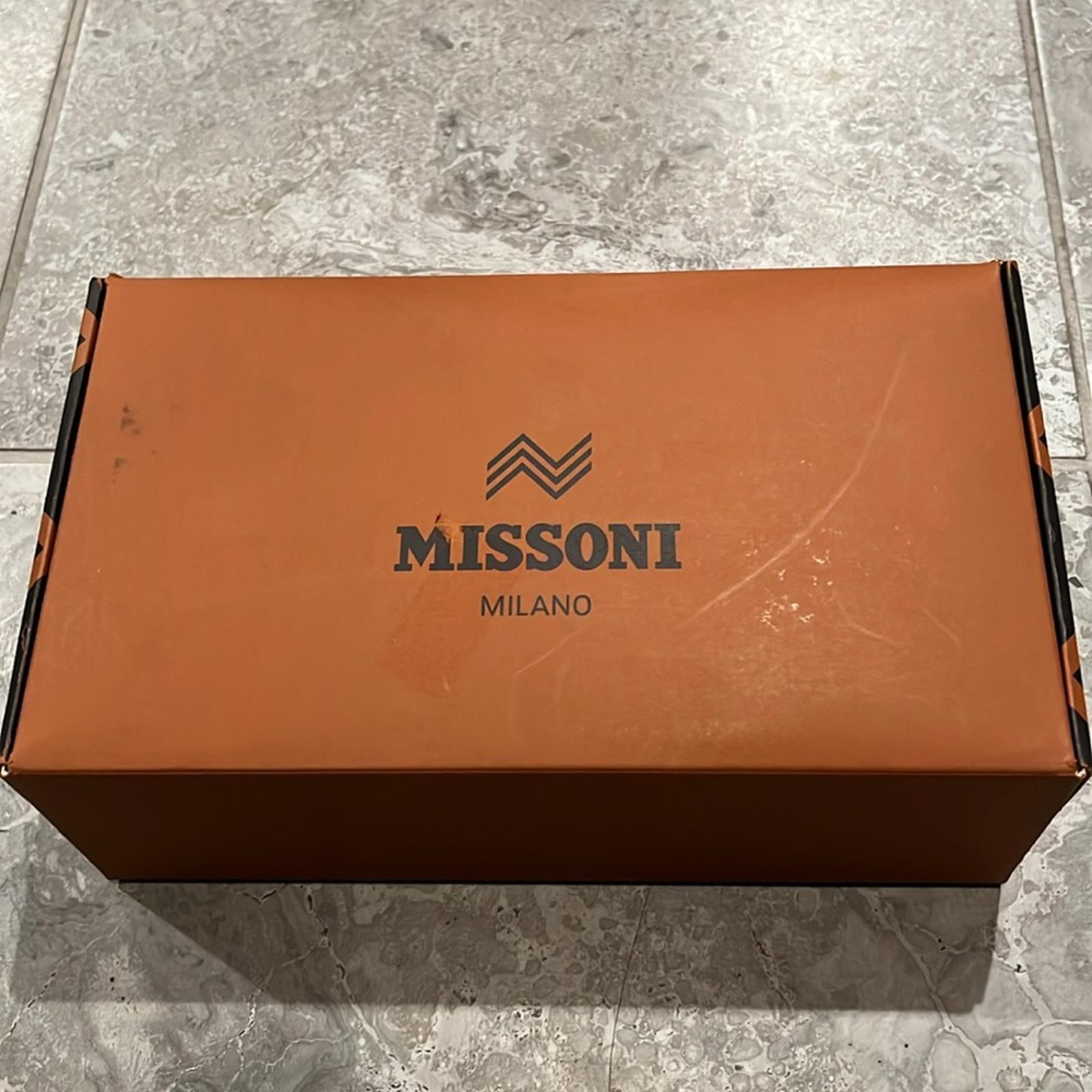 Missoni Men's Slip On Espadrilles, Size 44 New in Box