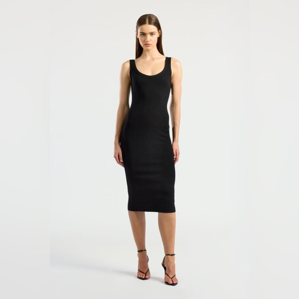 NEW Cotton Citizen Verona Midi Dress, Size L New without Tag Retail $185