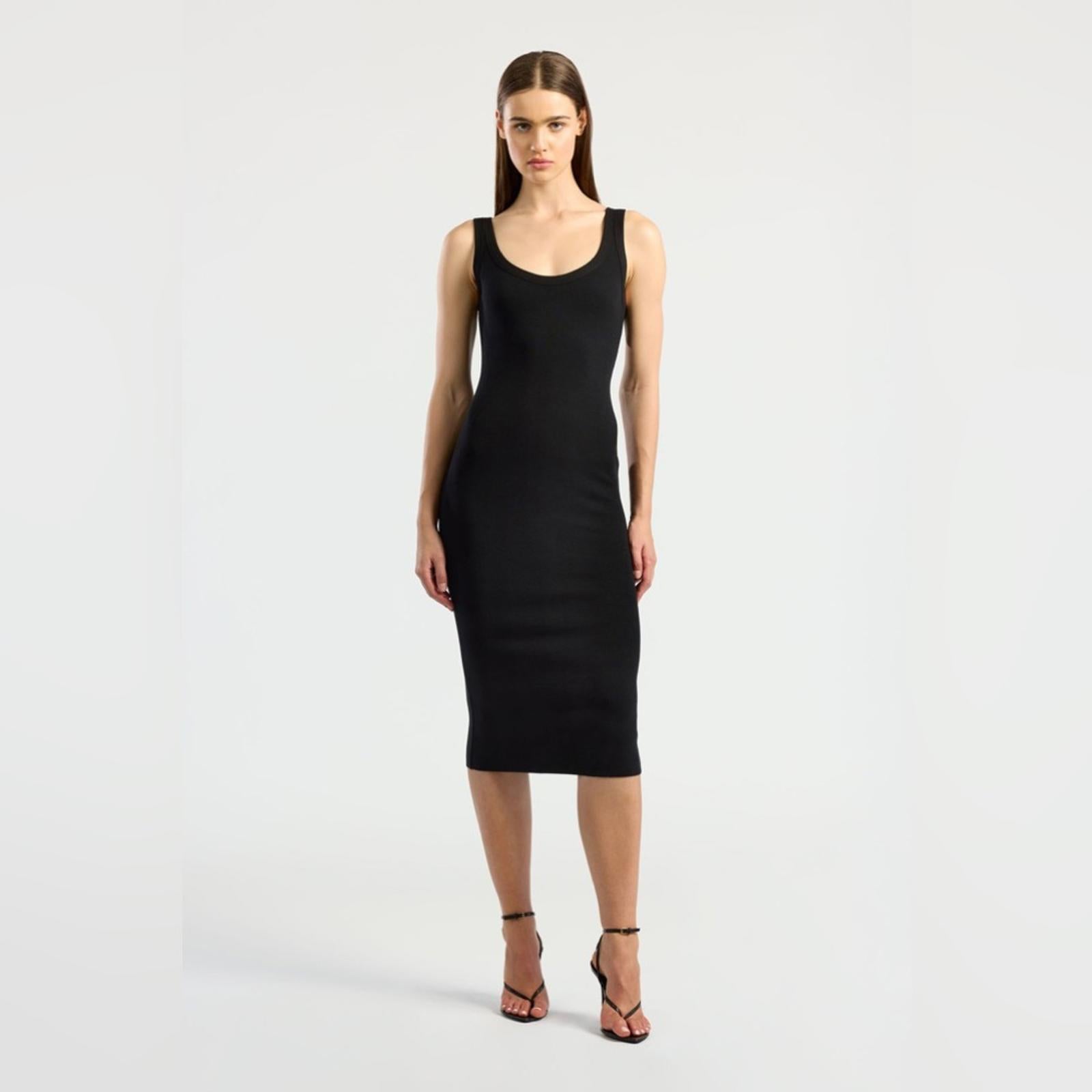 NEW Cotton Citizen Verona Midi Dress, Size L New without Tag Retail $185