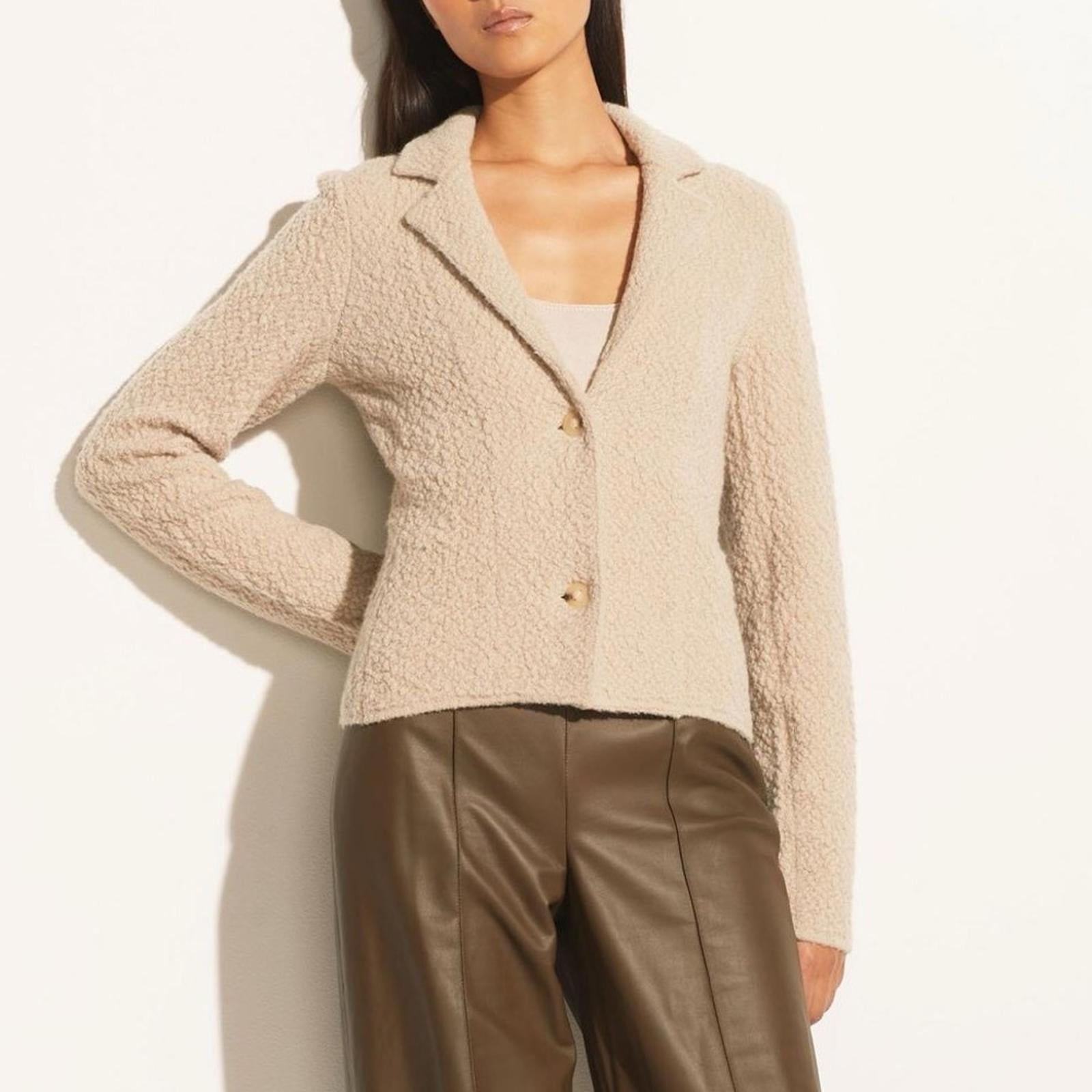 NWT Vince Bouclé Sweater Blazer, Jacket Size L New w/Tag
