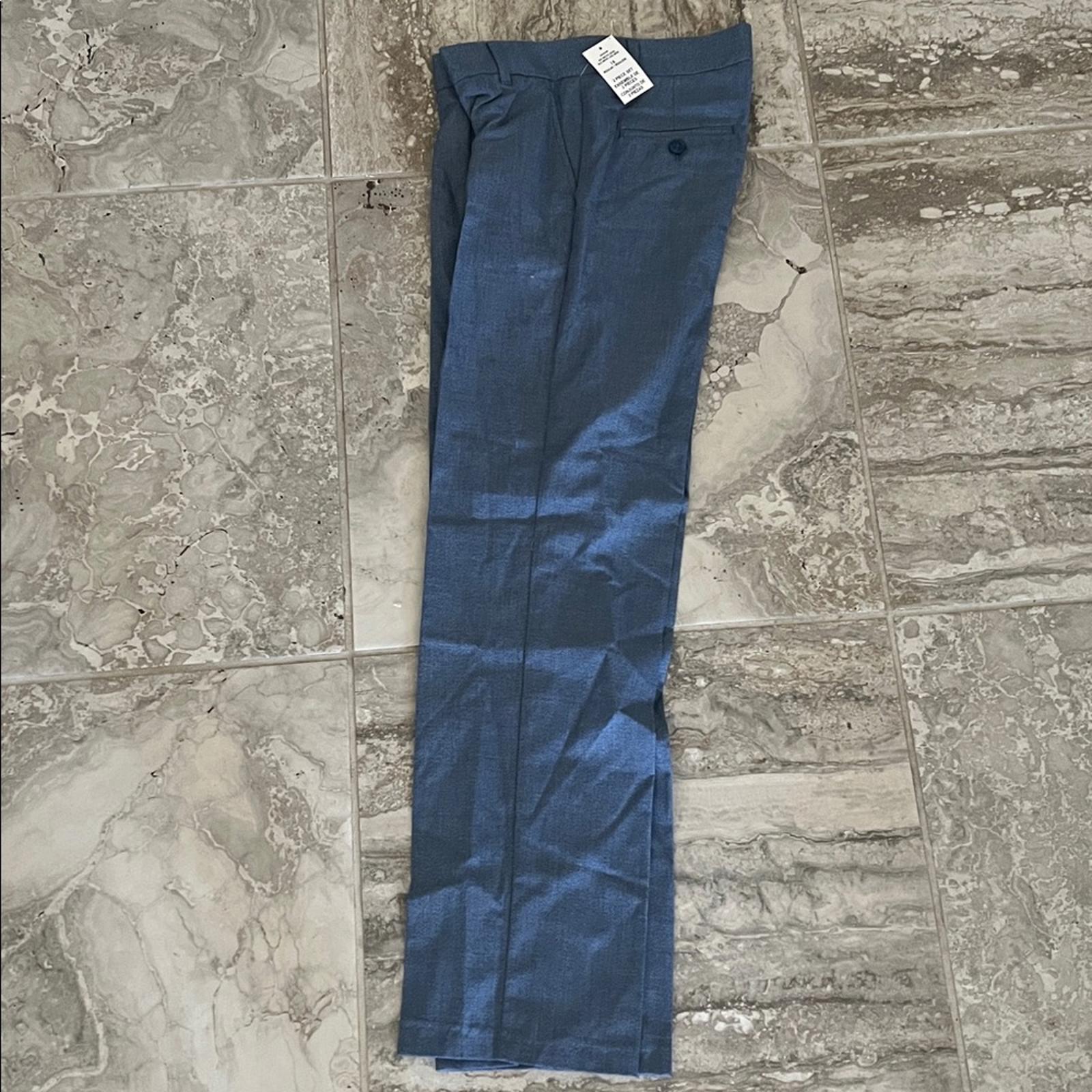 Nautica 2-Piece Micro Texture Suit in Blue, Big Boys Size 14, NEW $140