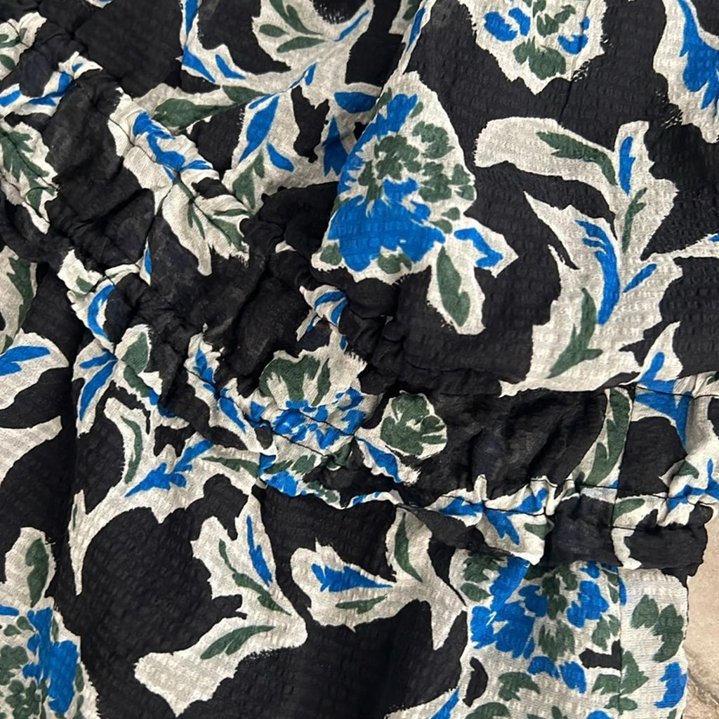 Tanya Taylor Edita Floral Silk Blend Fit & Flare Dress, Size 3X (22-24) NWT $465