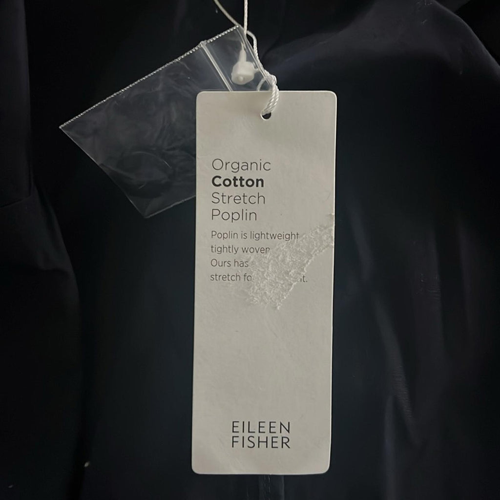 Eileen Fisher Notch Collar Shaped Jacket, Black Size XL , New w/Tag Retail