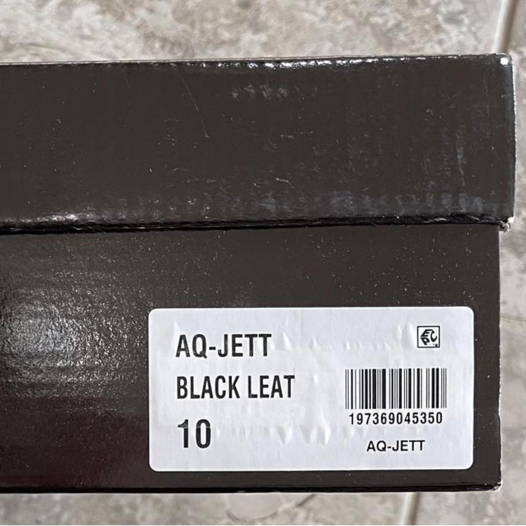 Bloomingdale’s AQUA Jett Ankle Strap High Heel Sandals Black, Size 10 NEW in Box