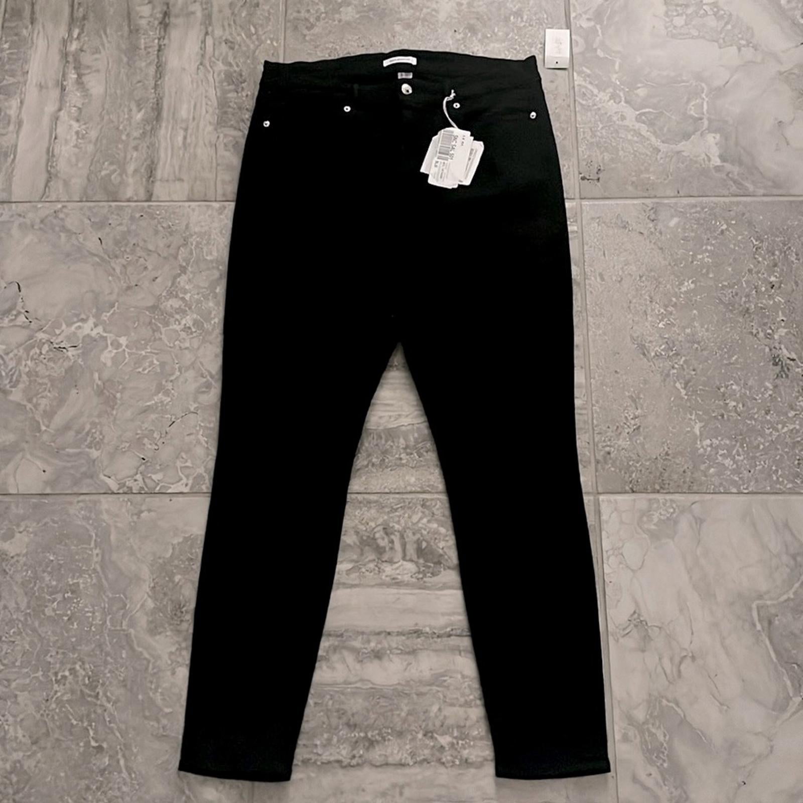 Good American Good Legs Skinny Jeans in Black, Size 20 New w/Tag $155