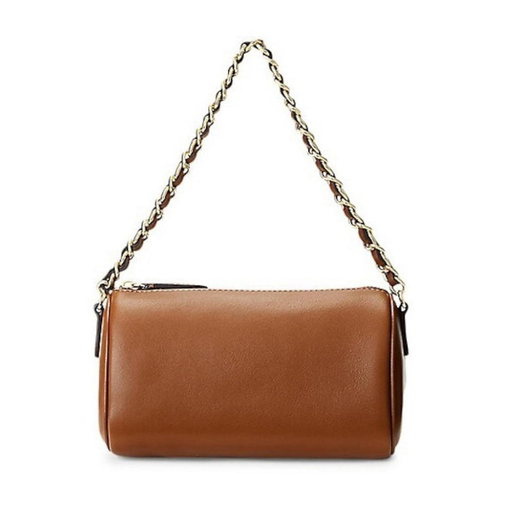 Lauren Ralph Lauren Emelia Shoulder Bag in TAN, Retail $250