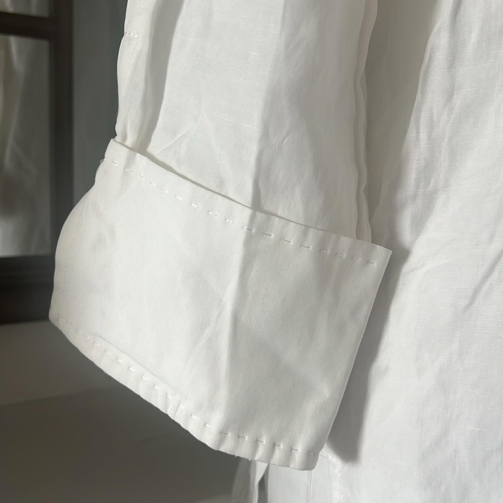 Kobi Halperin Marion Blouse in White, Size S NEW w/Tag $298