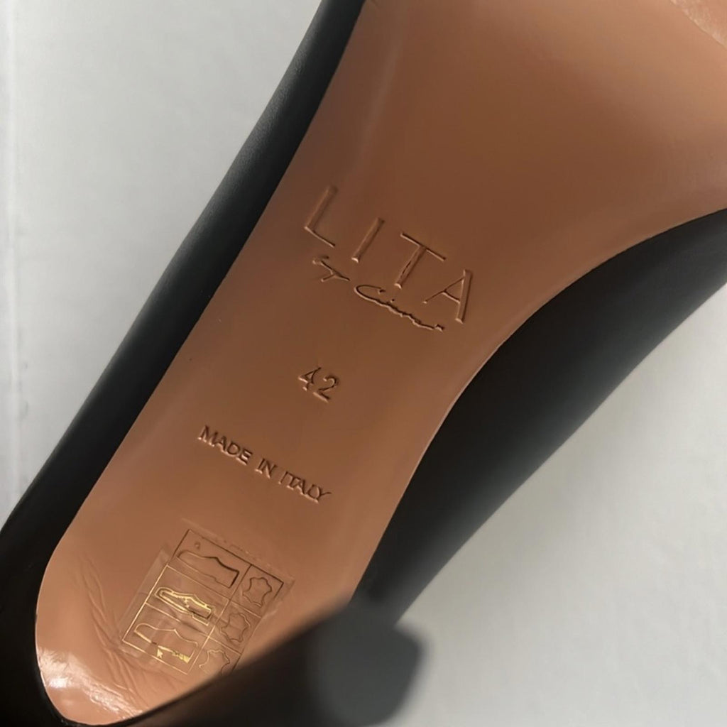 LITA by Ciara Pointed Toe Pump in Black, Size 42 New in Box