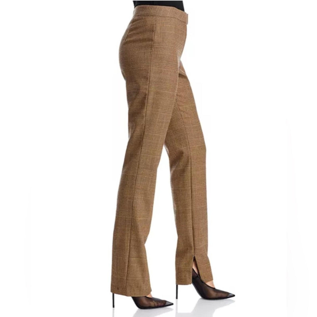 rag & bone Rebecca Glen Plaid Pants in Brown/Beige, Size 2 NEW w/Tag $375