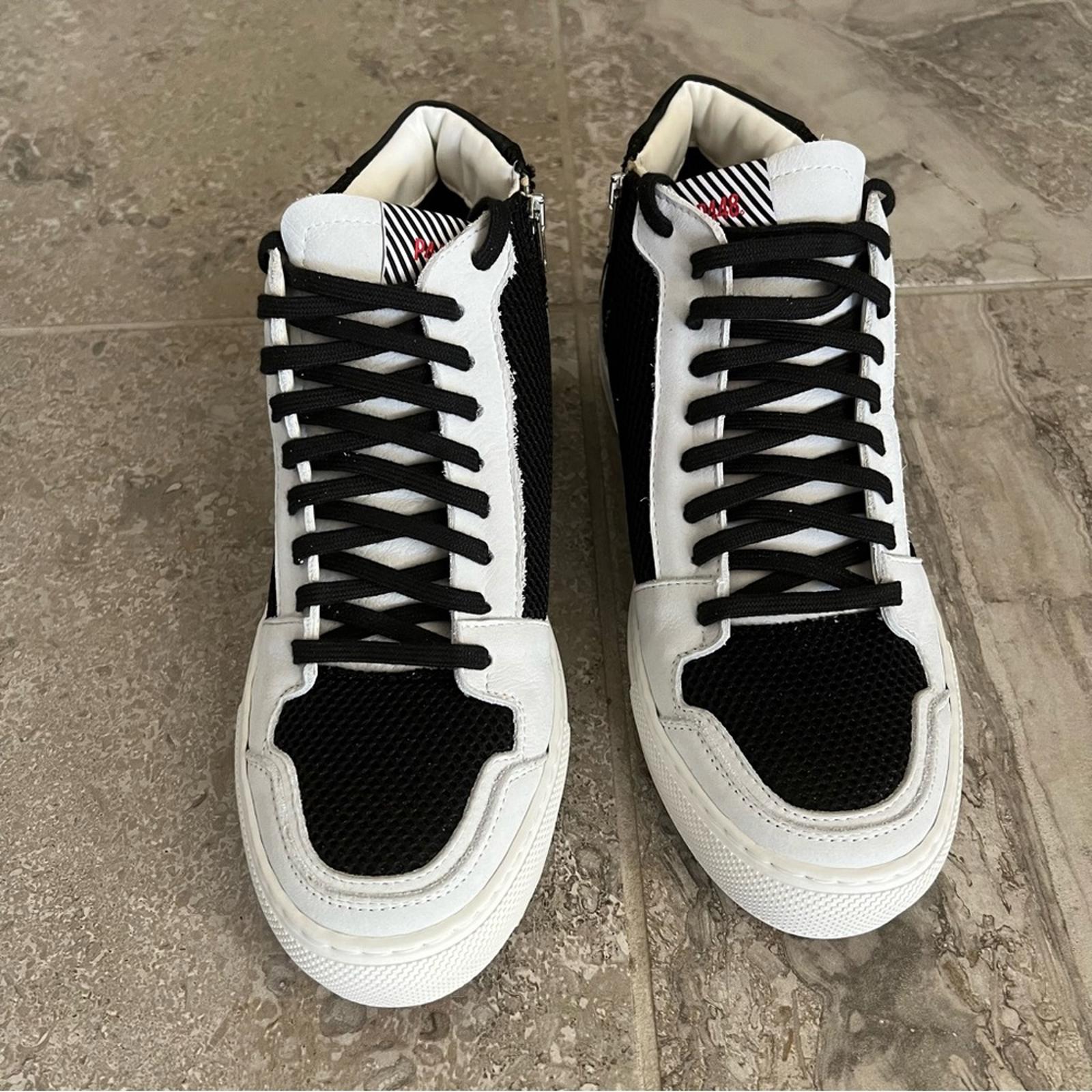 P448 Zac Mid-Top Fashion Sneakers, Made in Italy), Size EU 42 New w/o Box