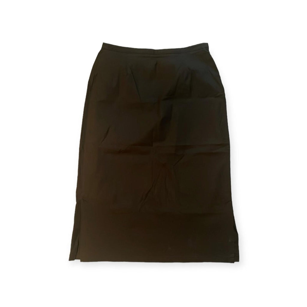 Eileen Fisher Brown Midi Skirt, Size M Retail $198
