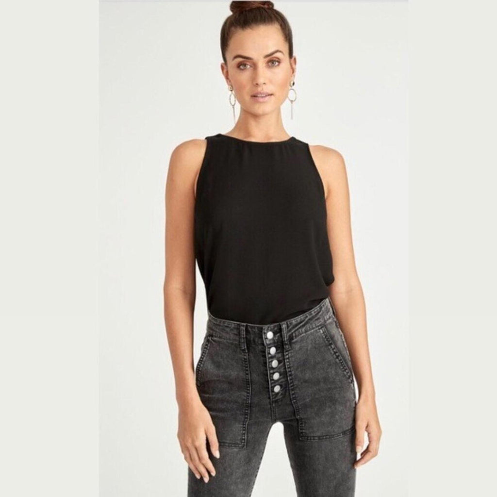 Rachel Roy Harp High-Rise Jeans, Dark Wash Wide Leg Denim Size 29 New w/Tag