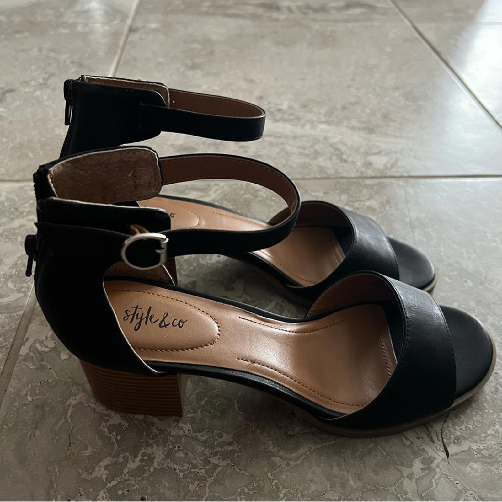 Style & Co Women’s Katerinaa Two-Piece Dress Sandals, Size 9.5M New without Box