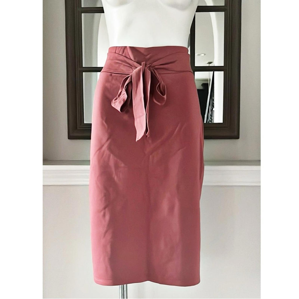 Mikarose Belted Stretchy Pencil Skirt, Plus Size XXL New w/Tag